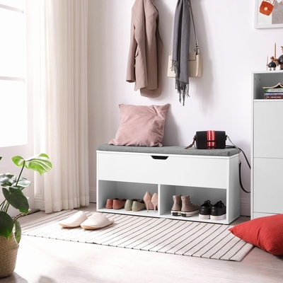 SGS Entryway قفسه کفش مکعبی کوچک مبلمان کمد کفش چوبی با صندلی