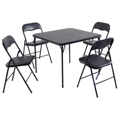 ست میز و صندلی ناهارخوری پل مشکی OEM 4 تایی