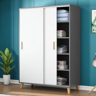 کابینت کمد مدرن سفارشی درب کشویی چوبی المیرا